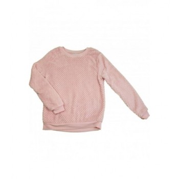 Puha rózsaszín pulóver (34-36)