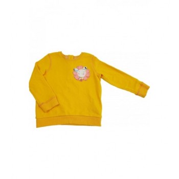 Virágos sárga pulóver (98)