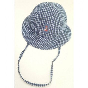 Bocis kék kockás kalap (68)