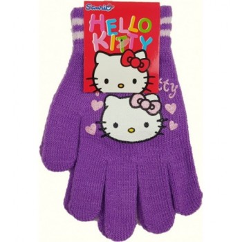 Hello Kitty lila kesztyű (110-122)