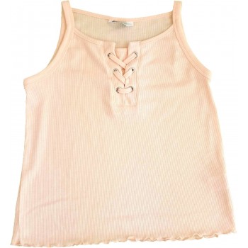 Fűzős rózsaszín trikó (152)
